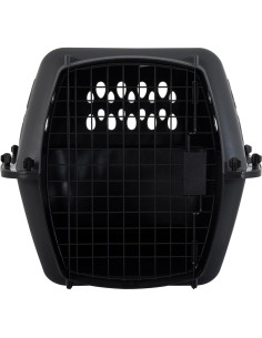 Transportín para Perros Petmate 24" Gris Oscuro y Negro 2