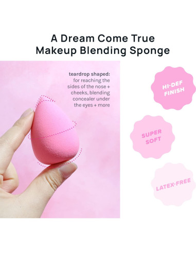 Set de 6 esponjas de maquillaje AOA Studio sin látex