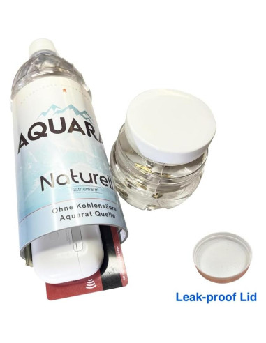 Botella de Agua LetPetSet 500ml con Compartimento Secreto