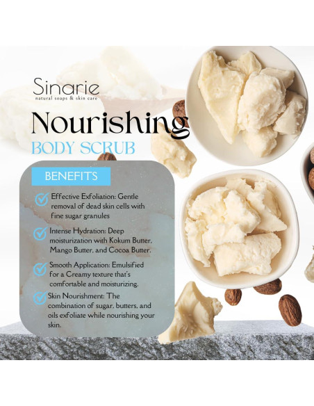 Exfoliante Corporal Emulsionado Sinarie 142 g Malvavisco Tostado Exfoliante Corporal Emulsionado Sinarie 142 g Malvavisco Tostado