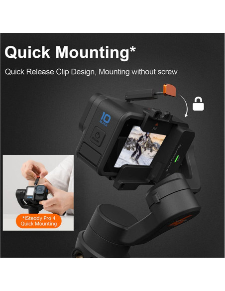 Estabilizador Hohem iSteady Pro 4 para cámaras de acción Estabilizador Hohem iSteady Pro 4 para cámaras de acción