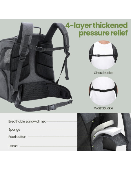 Mochila Transportadora Pecute para Gatos y Perros Pequeños Mochila Transportadora Pecute para Gatos y Perros Pequeños