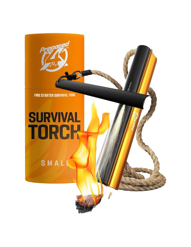 Kit de Inicio de Fuego PREPARADO4X con Cuerda Impermeable