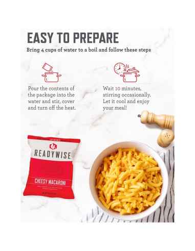 ReadyWise Comida de Emergencia 72 Horas 30 Porciones