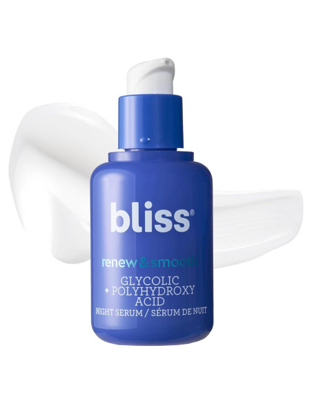 Suero Nocturno Bliss Renovar y Suavizar 28g Exfoliante Suero Nocturno Bliss Renovar y Suavizar 28g Exfoliante