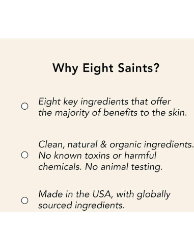 Crema Hidratante Facial Retinol Eight Saints 56.7g Antiarrugas