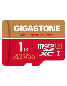 Tarjeta Micro SD Gigastone 1TB 4K R/W 150/130 MB/s