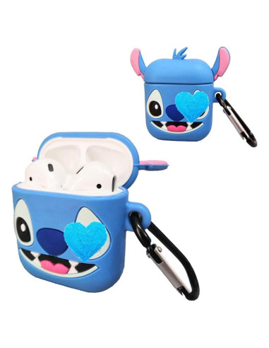 Funda Protectora Silicona ZOSTLAND para AirPods 2&1 - Hebilla Alien