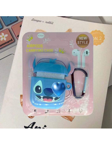 Funda Protectora Silicona ZOSTLAND para AirPods 2&1 - Hebilla Alien