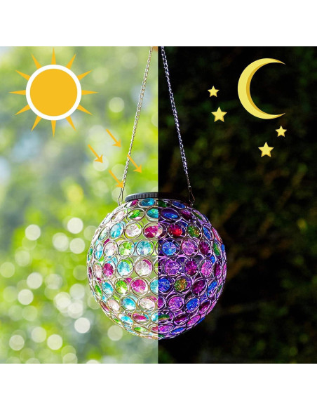 Linterna Solar Decorativa LEWIS&WAYNE Multicolor 19 cm Linterna Solar Decorativa LEWIS&WAYNE Multicolor 19 cm