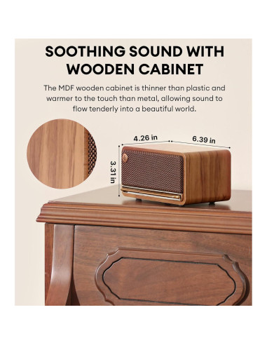 Edifier MP230 Altavoz Bluetooth 20W Madera Clásica 9h