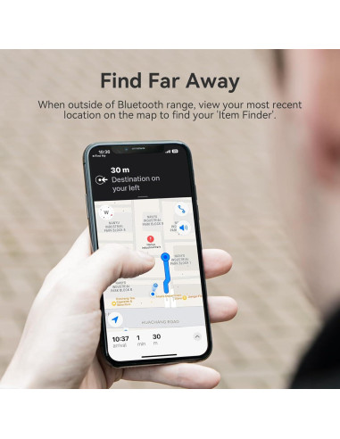 Localizador de Llaves CHZHVAN World Tag Bluetooth Blanco