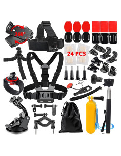 Kit de Accesorios Lifelimit 62 en 1 para Cámaras de Acción
