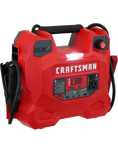 CRAFTSMAN Arrancador de Salto 1200A 12V y Estación Energía