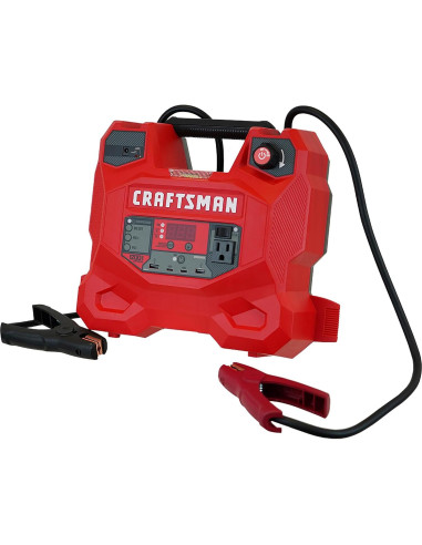 CRAFTSMAN Arrancador de Salto 1200A 12V y Estación Energía