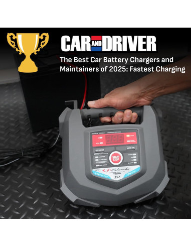 Cargador Automático Schumacher SC1280 15A 6V/12V 4-en-1