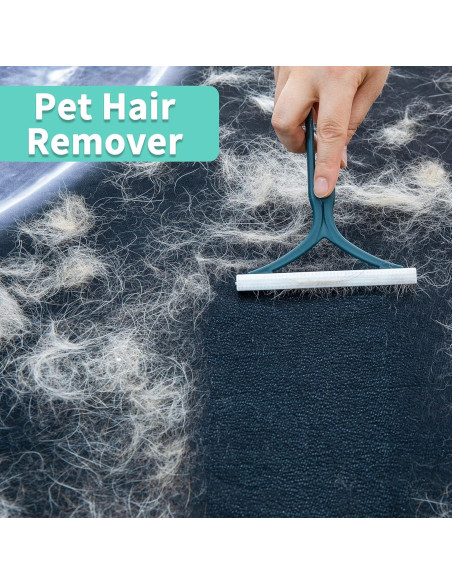 Removedor de Pelo de Mascota Mollypaws - Paquete de 6, Reutilizable Removedor de Pelo de Mascota Mollypaws - Paquete de 6, Reutilizable