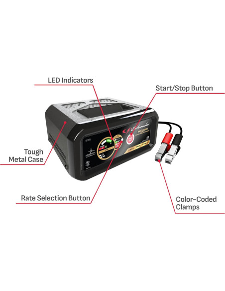 Cargador y Arrancador Schumacher SC1340 4 en 1 55A 12V Cargador y Arrancador Schumacher SC1340 4 en 1 55A 12V