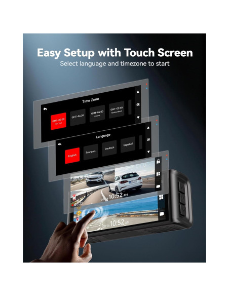 Cámara de Salpicadero REDTIGER F7N Touch 4K Doble, GPS, WiFi Cámara de Salpicadero REDTIGER F7N Touch 4K Doble, GPS, WiFi
