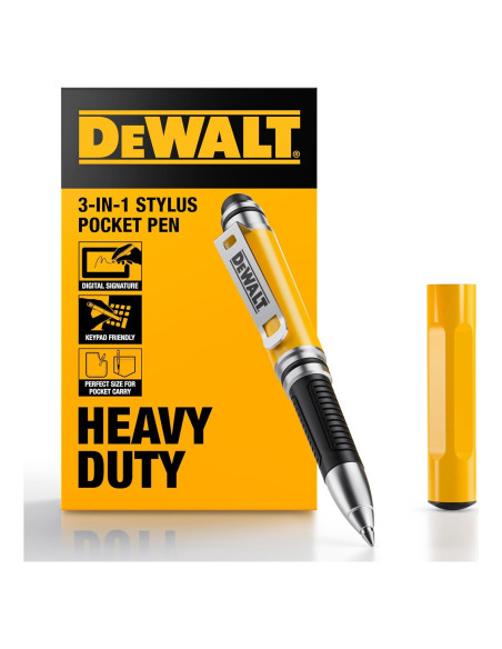 Bolígrafo Estilógrafo DEWALT 3 en 1 Táctil para iPad Bolígrafo Estilógrafo DEWALT 3 en 1 Táctil para iPad