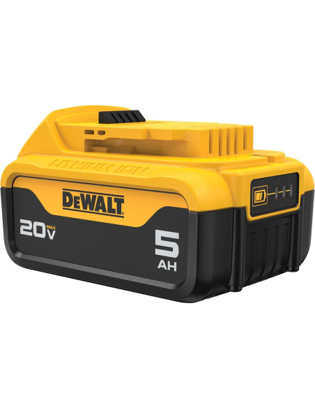 Batería de Litio-Ion DEWALT 20V MAX 5Ah + Cargador DCB1104 Batería de Litio-Ion DEWALT 20V MAX 5Ah + Cargador DCB1104