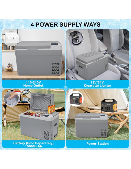 GAOMON Enfriador Eléctrico 32QT - Nevera Portátil 30L GAOMON Enfriador Eléctrico 32QT - Nevera Portátil 30L