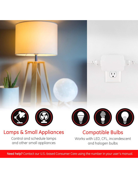 Interruptor Inteligente Enbrighten Zigbee Doble Salida Blanco Interruptor Inteligente Enbrighten Zigbee Doble Salida Blanco