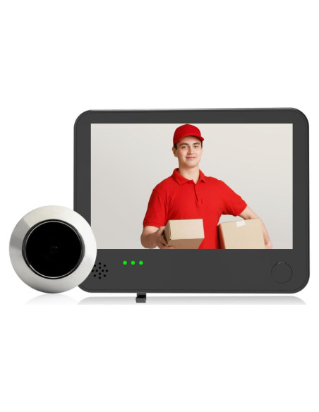 Cámara de Timbre Inteligente Bewinner 4.3" HD 2MP Visión Nocturna Cámara de Timbre Inteligente Bewinner 4.3" HD 2MP Visión Nocturna