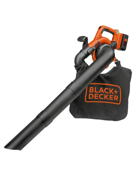 Soplador de Hojas Inalámbrico BLACK+DECKER LSWV36 40V Soplador de Hojas Inalámbrico BLACK+DECKER LSWV36 40V