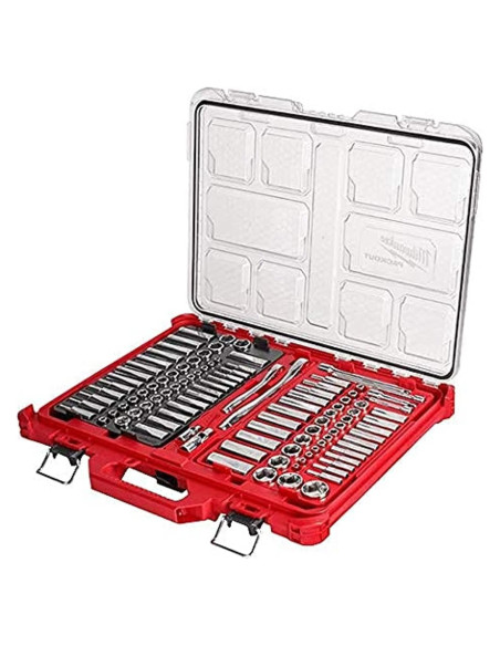 Juego de Carraca y Dados Milwaukee 106PC 48-22-9486 Juego de Carraca y Dados Milwaukee 106PC 48-22-9486