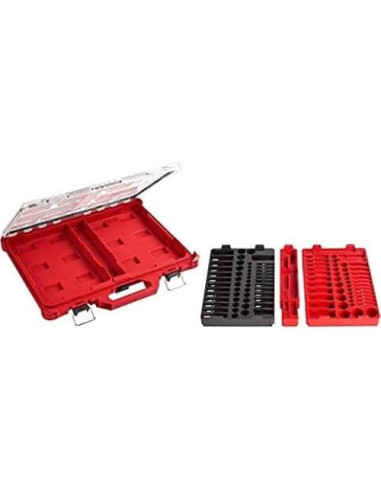 Juego de Carraca y Dados Milwaukee 106PC 48-22-9486