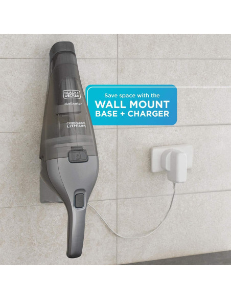 Aspiradora de Mano BLACK+DECKER HNVC220BCZ01 120W Inalámbrica Aspiradora de Mano BLACK+DECKER HNVC220BCZ01 120W Inalámbrica