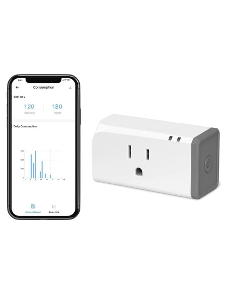 Enchufe Inteligente SONOFF S31 WiFi 15A Monitoreo Energía Enchufe Inteligente SONOFF S31 WiFi 15A Monitoreo Energía