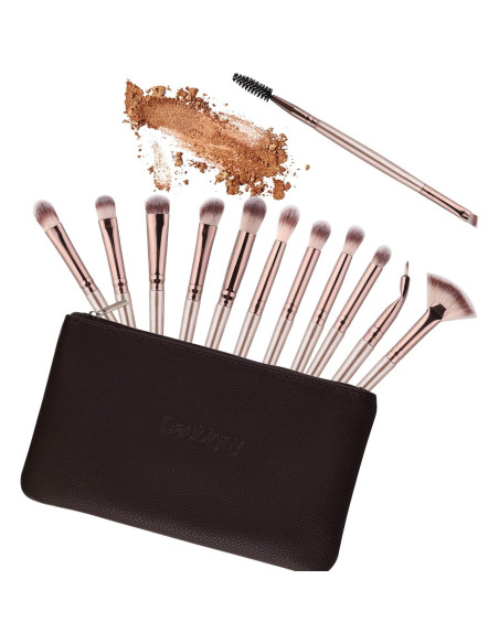 Set de Pinceles de Maquillaje Daubigny 12 PCS para Ojos Set de Pinceles de Maquillaje Daubigny 12 PCS para Ojos