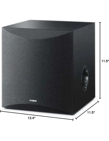 Subwoofer Yamaha 8" 100W NS-SW050BL - Negro