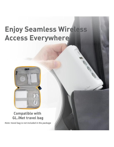 Enrutador WiFi de Viaje GL.iNet GL-SFT1200 AC1200 Doble Banda
