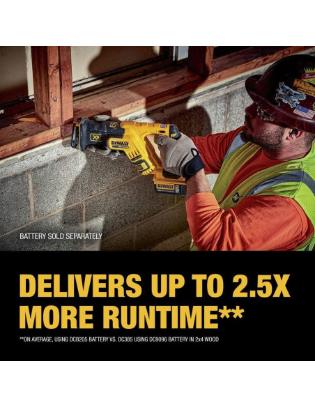 Sierra Recíproca Compacta DEWALT 20V MAX XR DCS367B 2.45 kg Sierra Recíproca Compacta DEWALT 20V MAX XR DCS367B 2.45 kg