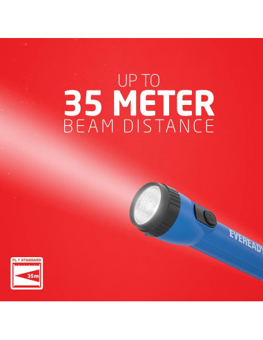 Linterna LED Eveready Paquete de 8 con Baterías AA