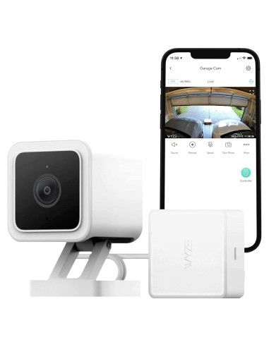 Controlador de Puerta de Garaje Inteligente Wyze con Video HD 1080p
