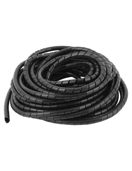 Envoltura de Cable Espiral 12mm x 6.1m Negra ALLWIN Envoltura de Cable Espiral 12mm x 6.1m Negra ALLWIN