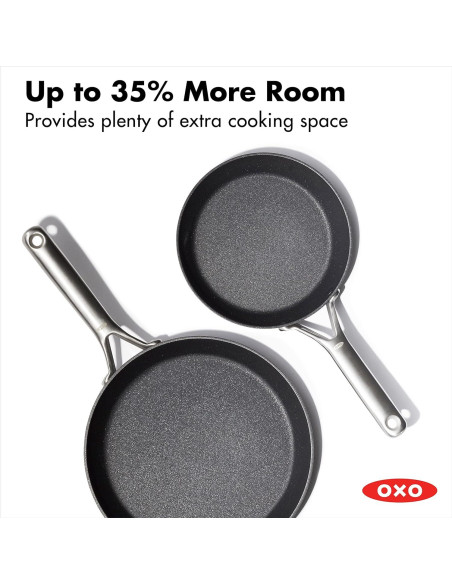 Juego de Sartenes OXO Profesional 20 y 25 cm Antiadherente Juego de Sartenes OXO Profesional 20 y 25 cm Antiadherente