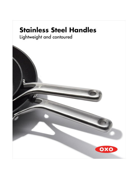 Juego de Sartenes OXO Profesional 20 y 25 cm Antiadherente Juego de Sartenes OXO Profesional 20 y 25 cm Antiadherente