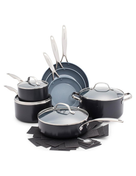 Juego de Utensilios de Cocina GreenPan 11 Piezas Antiadherente Juego de Utensilios de Cocina GreenPan 11 Piezas Antiadherente