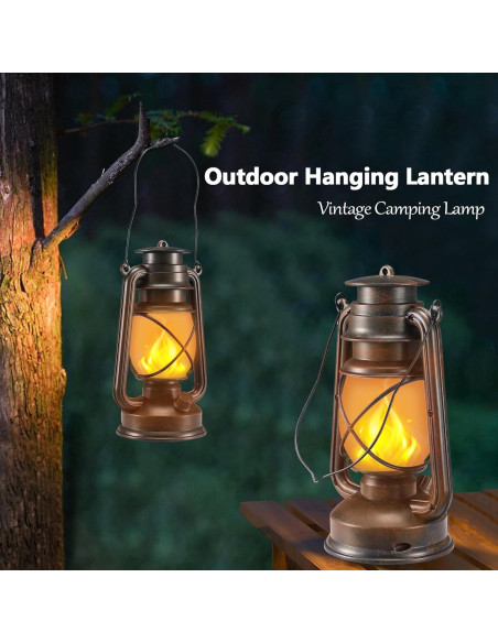 Lámpara Colgante Vintage LED Impermeable Marlin 37.1cm 2Pack Lámpara Colgante Vintage LED Impermeable Marlin 37.1cm 2Pack