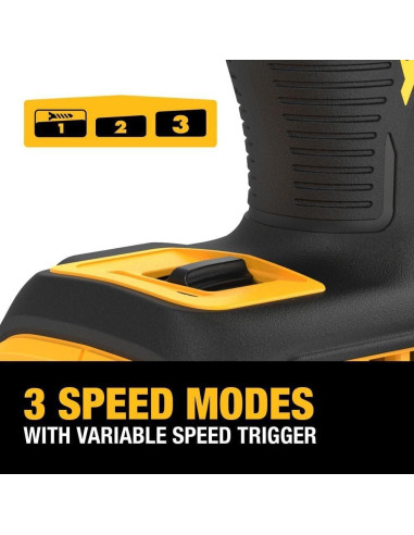 Destornillador de Impacto DEWALT 20V MAX XR 3 Velocidades
