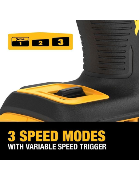 Destornillador de Impacto DEWALT 20V MAX XR 3 Velocidades Destornillador de Impacto DEWALT 20V MAX XR 3 Velocidades