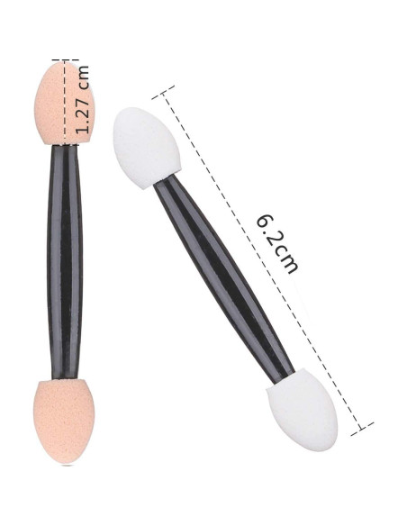 Aplicador de Esponja de Sombra de Ojos Desechable Akstore 30PCS Aplicador de Esponja de Sombra de Ojos Desechable Akstore 30PCS