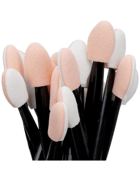 Aplicador de Esponja de Sombra de Ojos Desechable Akstore 30PCS Aplicador de Esponja de Sombra de Ojos Desechable Akstore 30PCS