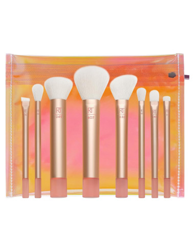 Set de Brochas de Maquillaje Real Techniques The Wanderer 9 Piezas