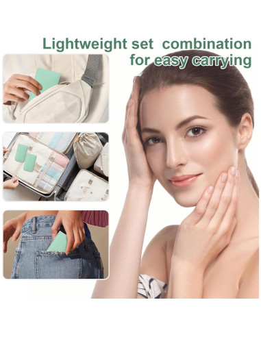 Kit de Manicura Terdey 8 en 1 Acero Inoxidable Verde 12 Pzas